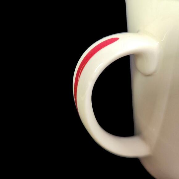 Spode Christmas Tree Conical Mugs Cup Peppermint Spoon Set 2 Coffee Cocoa READ - Picture 12 of 12